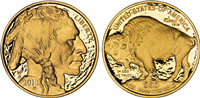 USA 2010  $50 Gold Buffalo    