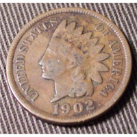 USA  1902 Indian Head Cent)