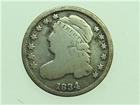 USA 1834  Bust Dime  Large 4  
