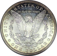 1886 S Morgan Silver Dollar 