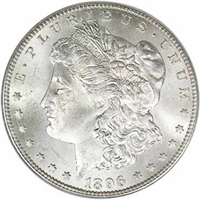 1896 S Morgan Silver Dollar 
