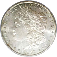 1897 O Morgan Silver Dollar 
