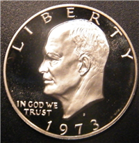 1973-S  Eisenhower Dollar Proof 