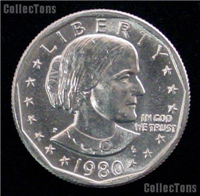 USA 1980P  Susan B. Anthony Dollar    