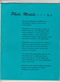 PHOTO MODELS  #6    (Gale Publications, 1950s) 