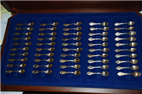 The State Bird Miniature Spoons Collection   (Franklin Mint, 1979)