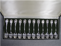 The 12 Twelve Days of Christmas Limited Edition Spoons Set  (Franklin Mint, 1972)