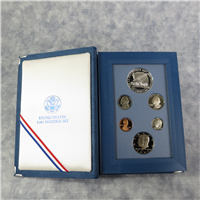1987 US Mint SILVER Prestige Proof Set  (6 coins)