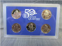 5 Coins 50 State Quarters Proof Set   (US Mint, 2000)