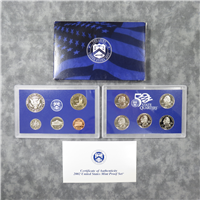 10 Coins Proof Set  (U.S. Mint, 2002) State Quarters Sacagawea Dollar & Kennedy Half