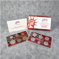 11 Coins 50 State Quarters Silver Proof Set  (U.S. Mint, 2005)