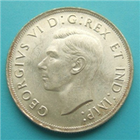 CANADA 1938  Dollar  George VI  