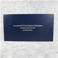 America's First Space Decade Postal Commemorative Society Set (Danbury Mint, 1971)