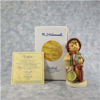 LUCKY BOY 4-1/2 inch 60 Year Limited Edition Figurine  (Hummel 335/0, TMK 7)