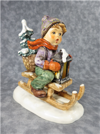 RIDE INTO CHRISTMAS 6" Figurine   (Hummel 396, TMK 5)