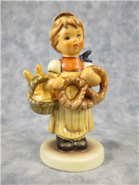 PRETZEL GIRL 4-1/4 inch First Issue Figurine  (Hummel 2004, TMK 7)