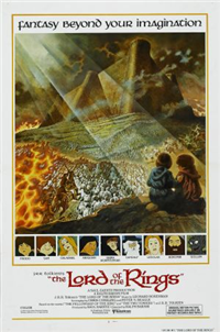 THE LORD OF THE RINGS   Original American One Sheet Style A   (United Artists, 1978)