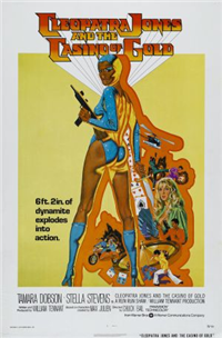 CLEOPATRA JONES AND THE CASINO OF GOLD   Original American One Sheet   (Warner Brothers, 1975)