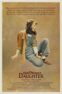 COAL MINER'S DAUGHTER   Original American One Sheet Advance Style   (Universal, 1979)