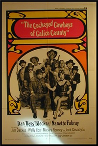 THE COCKEYED COWBOYS OF CALICO COUNTY   Original American One Sheet   (Universal, 1970)
