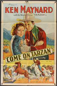 COME ON TARZAN   Original American One Sheet   (World Wide, 1932)