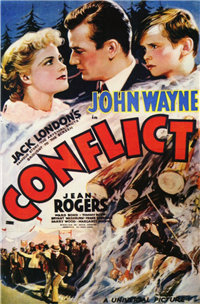 CONFLICT   Original American One Sheet   (Universal, 1936)
