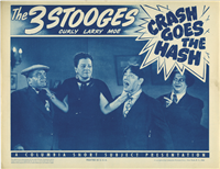 CRASH GOES THE HASH   Original American Lobby Card Set   (Columbia, 1944)
