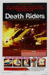 DEATH RIDERS   Original American One Sheet   (Crown International, 1976)