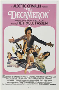 THE DECAMERON   Original American One Sheet   (United Artists, 1971)