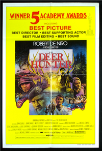 THE DEER HUNTER   Original American One Sheet Academy Awards Style   (Universal, 1978)