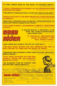 EASY RIDER   Original American One Sheet Review Style   (Columbia, 1969)