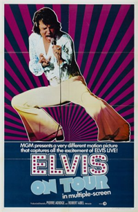 ELVIS ON TOUR   Original American One Sheet   (MGM, 1972)