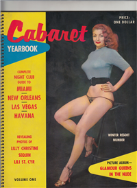 CABARET YEARBOOK  Volume 1    (Cabaret, 1956) Betty Howard