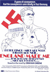 ENGLAND MADE ME   Original American One Sheet   (Hemdale, 1973)