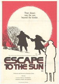ESCAPE TO THE SUN   Original American One Sheet   (Cinevision, 1972)