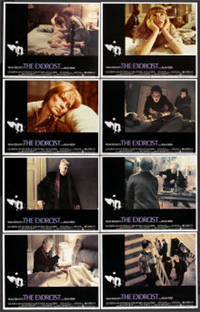 THE EXORCIST   Original American Lobby Card Set of 8   (Warner Brothers, 1974)