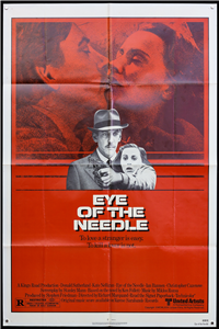 EYE OF THE NEEDLE   Original American One Sheet   (United Artists, 1981)