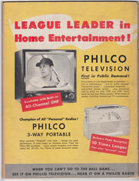 PHILADELPHIA PHILLIES YEAR BOOK  (Big League Books, 1953) 