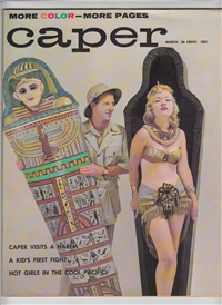 CAPER  Vol. V No. 2    (Humor Magazines, Inc., March, 1959) Rusty Fisher