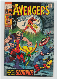 AVENGERS    #72     (Marvel, 1970)