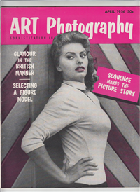 ART PHOTOGRAPHY  Vol. 7 #10-82    (George E. von Rosen, April, 1956) Sophia Loren