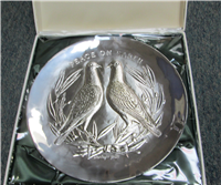 'Peace On Earth' by Stanley W. Galli Limited Edition Plate (Wendell August Forge, 1973)