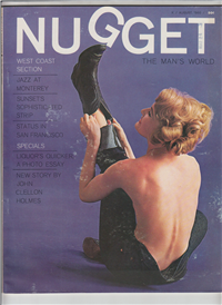 NUGGET  Vol. 5 #4    (Flying Eagle Publications, August, 1960) Sherry Flip, Judy Cotter