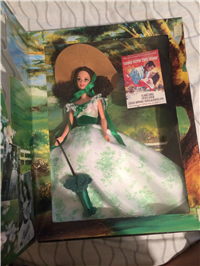 SCARLETT O'HARA IN BBQ DRESS  Barbie Doll   (Gone with the Wind Barbie, Mattel  #12997, 1995) 
