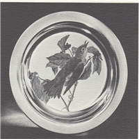National Audubon Society's John James Audubon 'The Wood Thrush' Limited Edition Plate (Franklin Mint, 1973)