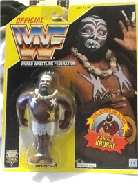 KAMALA WITH KAMALA KRUSH   (Wwf World Wrestling Federation, Hasbro, 1990 - 1994) 