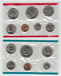 USA P-D-S 13 Coins Uncirculated Mint Set  (US Mint, 1980)