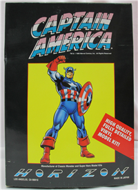 CAPTAIN AMERICA High Quality Fully Detailed Vinyl Model Kit    (Horizon, 1990)