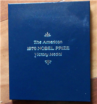 The 1976 American Nobel Peace Prize Victory Medal  (Franklin Mint, 1976)