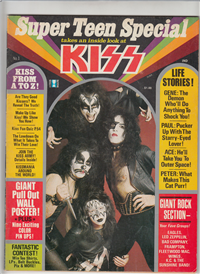 SUPER TEEN SPECIAL  #1    (Sterling Magazines, Inc. , 1977) KISS